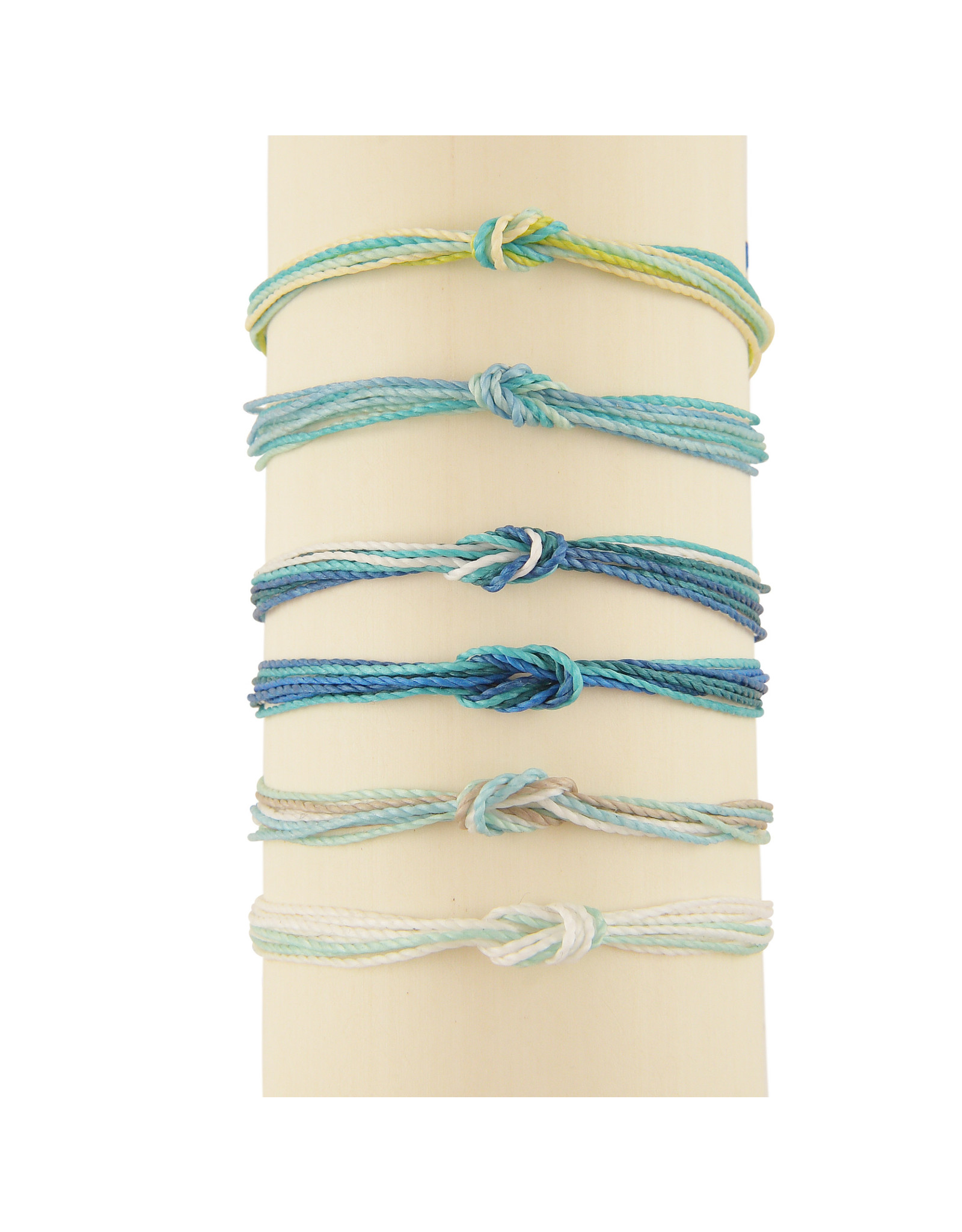 WORLD END IMPORTS HEMP CORDED ANKLET REEF KNOT ADJUSTABLE