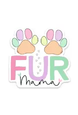 SCENIC ROUTE NOVELTY STICKER FUR MAMA