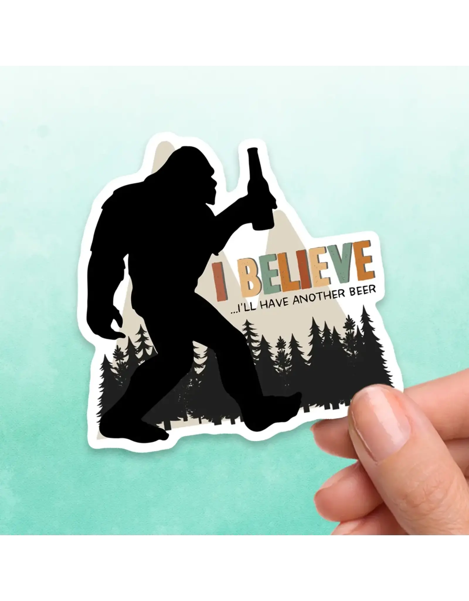 SCENIC ROUTE NOVELTY STICKER BIGFOOT BEER