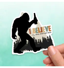 SCENIC ROUTE NOVELTY STICKER BIGFOOT BEER