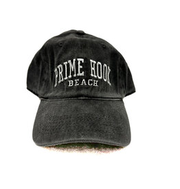 REHOBOTH LIFESTYLE CLASSIC COTTON BEACH HAT OS CHARCOAL PRIME HOOK BEACH