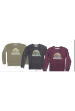TECHSTYLES WOMENS WEATHERED PROTECTOR WAVE CREWNECK