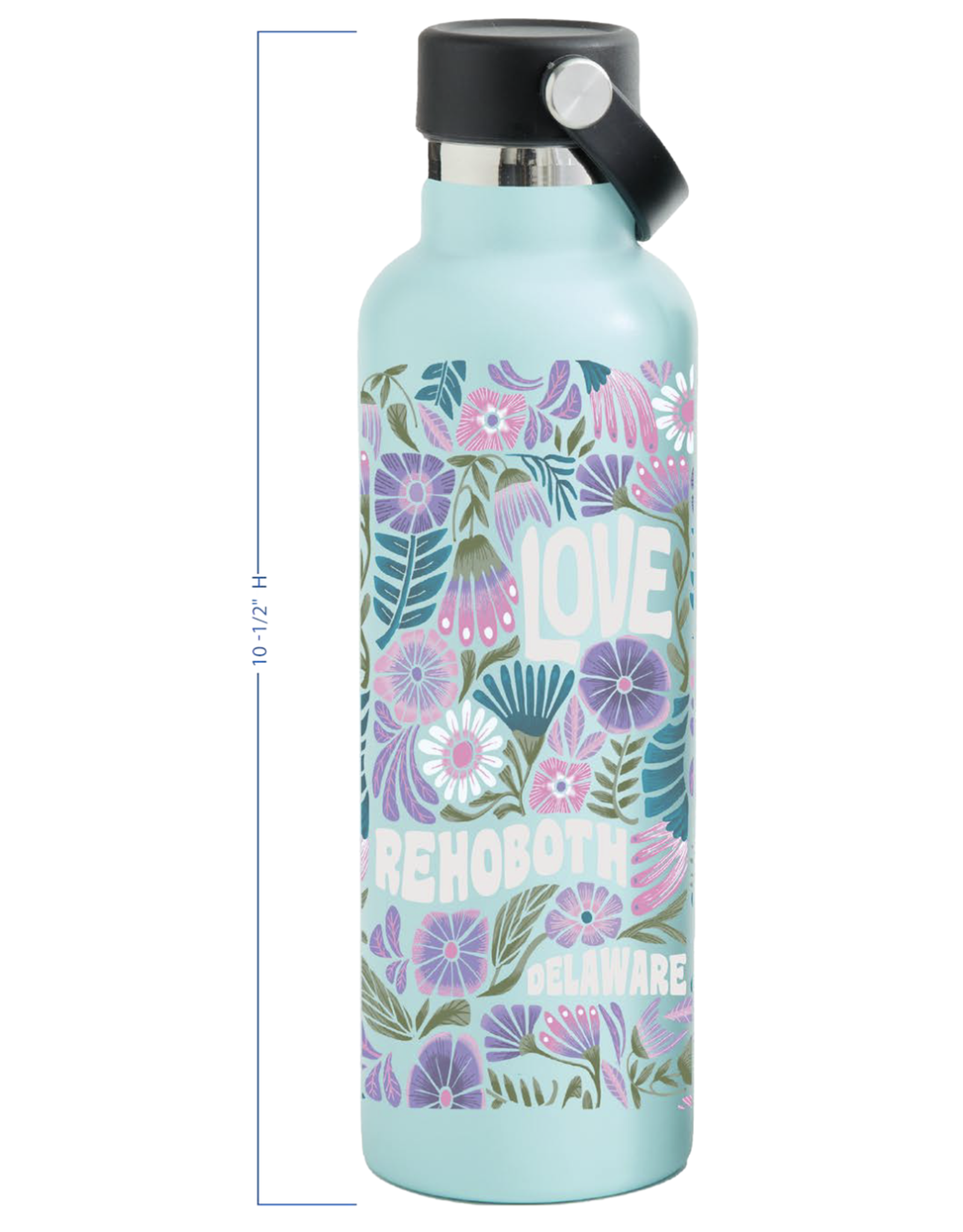 LEGEND TRAVEL TUMBLER SPLENDID FLORAL ARCTIC BLUE