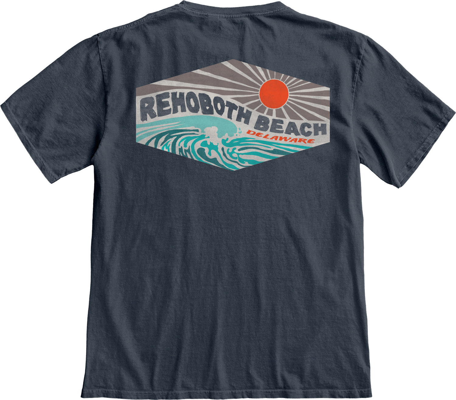 【Rest&Recreation】WAVE LOGO COLORATION T-SHIRT AFFIRMATION WAVE SS TEE - Rehoboth Lifestyle
