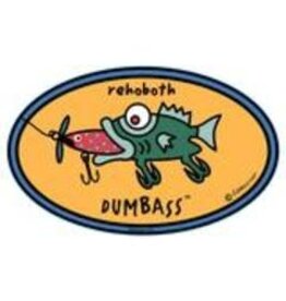BLUE 84 ACRYLIC MAGNET DUMBASS