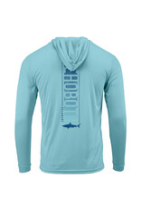 OUT OF HAND OUT OF HAND SHARK SOLAR HOODED LS TEE