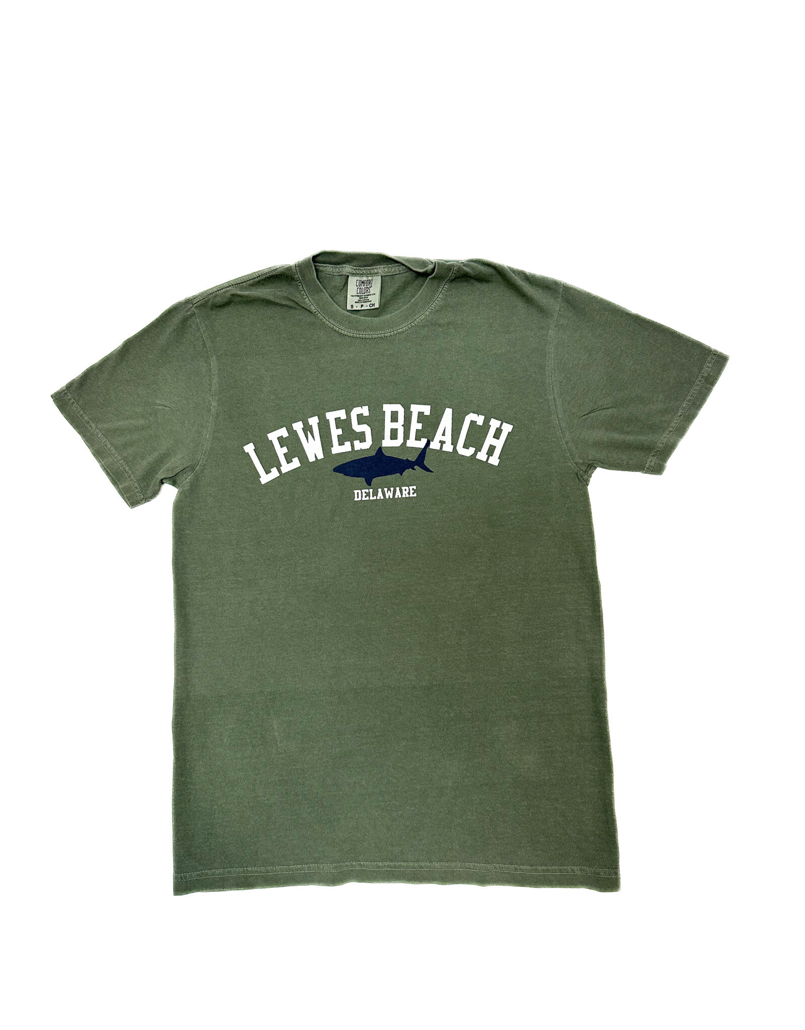 REHOBOTH LIFESTYLE CLASSIC LEWES BEACH SHARK SS TEE