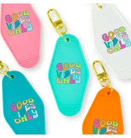 CLEARY LANE CLEARY LANE KEYCHAIN GOOD VIBES ONLY
