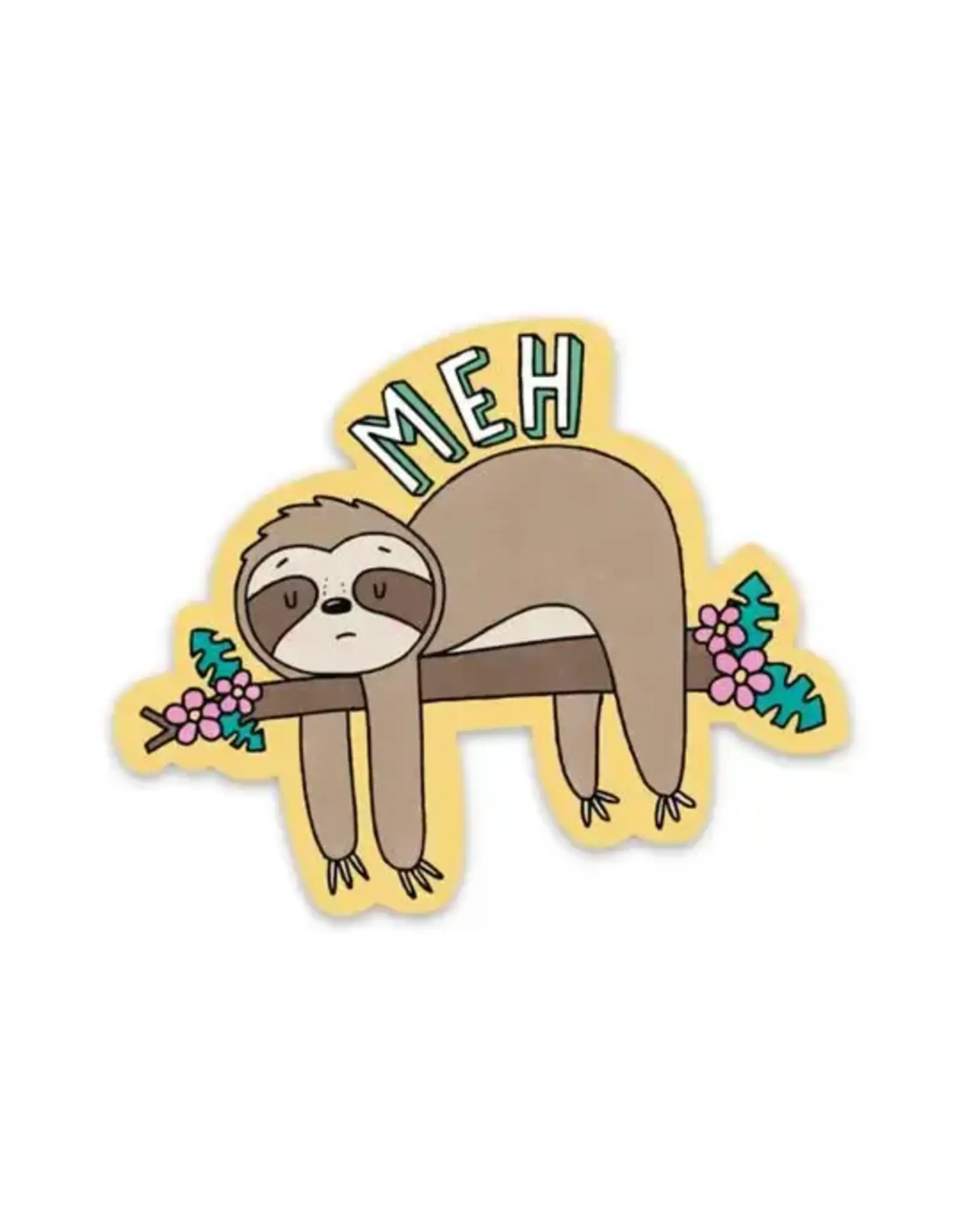 PRAXIS NOVELTY STICKER MEH SLOTH
