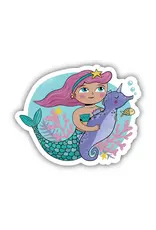 PRAXIS NOVELTY STICKER MERMAID AND SEAHORSE