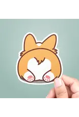 SAVANNAH AND JAMES NOVELTY STICKER CUTE CORGI BUTT