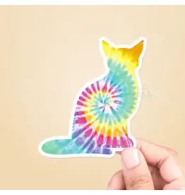PRAXIS NOVELTY STICKER RAINBOW CAT