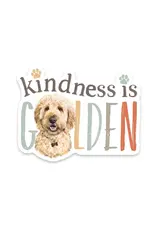 PRAXIS NOVELTY STICKER KINDNESS IS GOLDEN