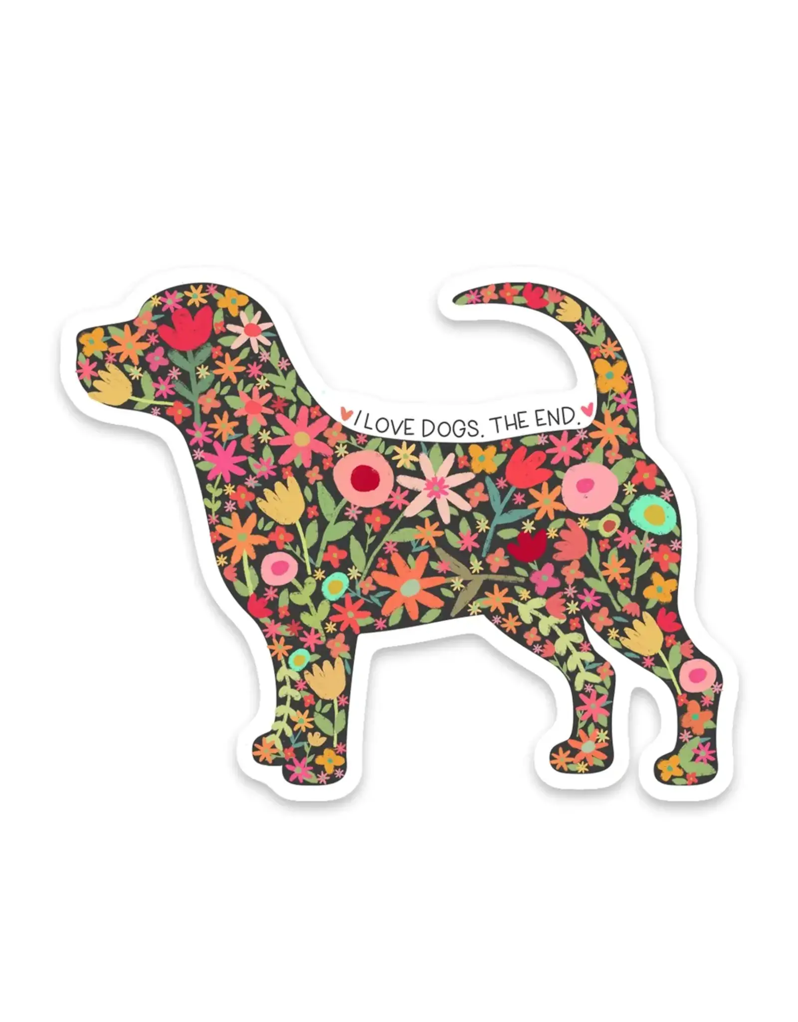 PRAXIS NOVELTY STICKER GARDEN DOG