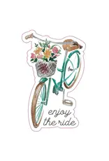 PRAXIS NOVELTY STICKER ENJOY THE RIDE