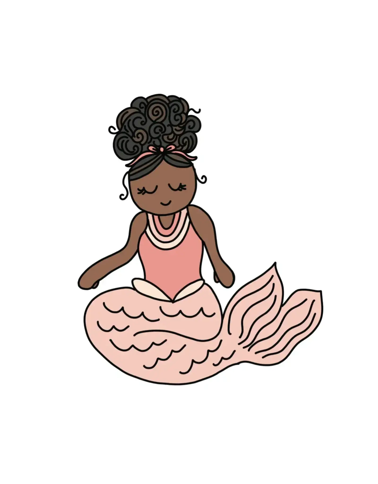 PRAXIS NOVELTY STICKER OCEAN MERMAID