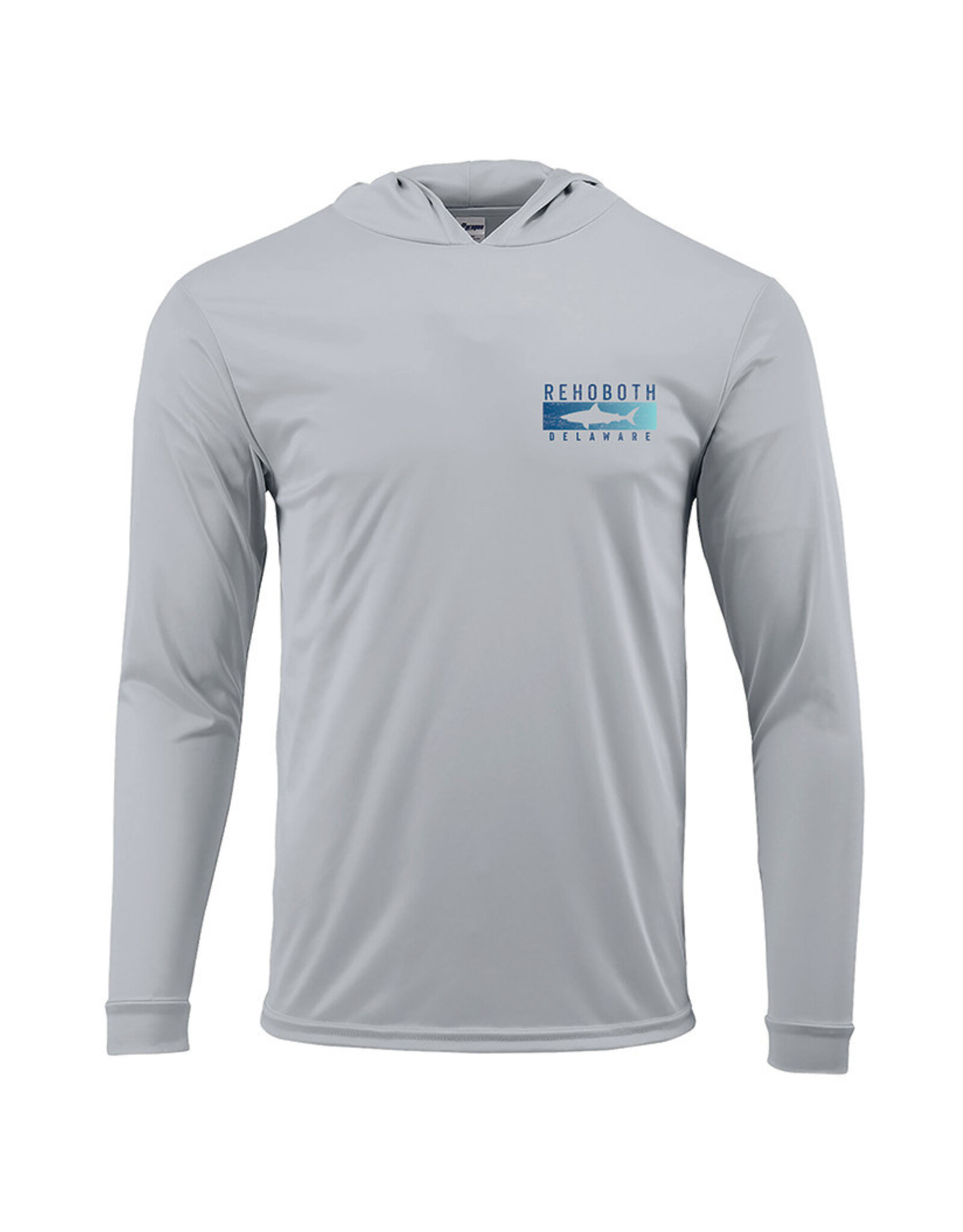 OUT OF HAND OUT OF HAND SHARK SOLAR HOODED LS TEE