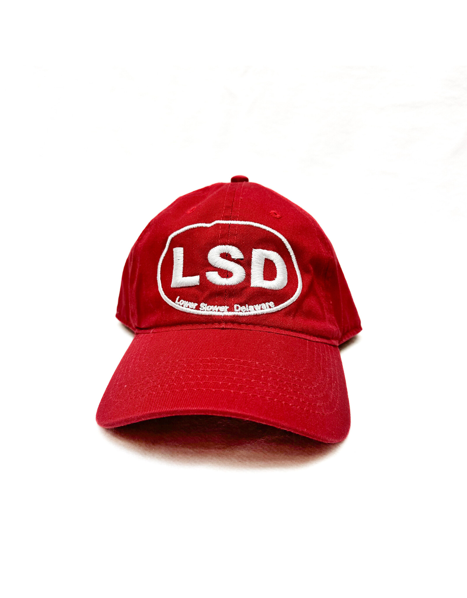 REHOBOTH LIFESTYLE CLASSIC COTTON BEACH HAT ADJUSTABLE OS CRIMSON LSD