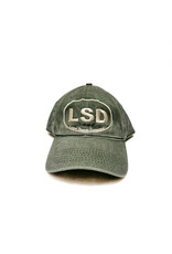 REHOBOTH LIFESTYLE CLASSIC COTTON BEACH HAT ADJUSTABLE OS MOSS LSD
