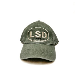 REHOBOTH LIFESTYLE CLASSIC COTTON BEACH HAT ADJUSTABLE OS MOSS LSD