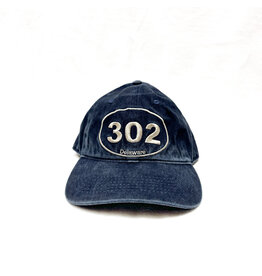 REHOBOTH LIFESTYLE CLASSIC COTTON BEACH HAT ADJUSTABLE OS DENIM 302 OVAL