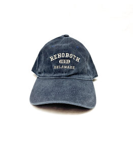 REHOBOTH LIFESTYLE CLASSIC COTTON BEACH HAT ADJUSTABLE OS DENIM 1891