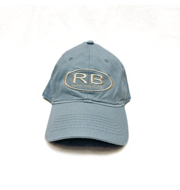 REHOBOTH LIFESTYLE CLASSIC COTTON BEACH HAT ADJUSTABLE OS ICE BLUE RB