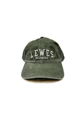 REHOBOTH LIFESTYLE CLASSIC COTTON BEACH HAT ADJUSTABLE OS MOSS LEWES
