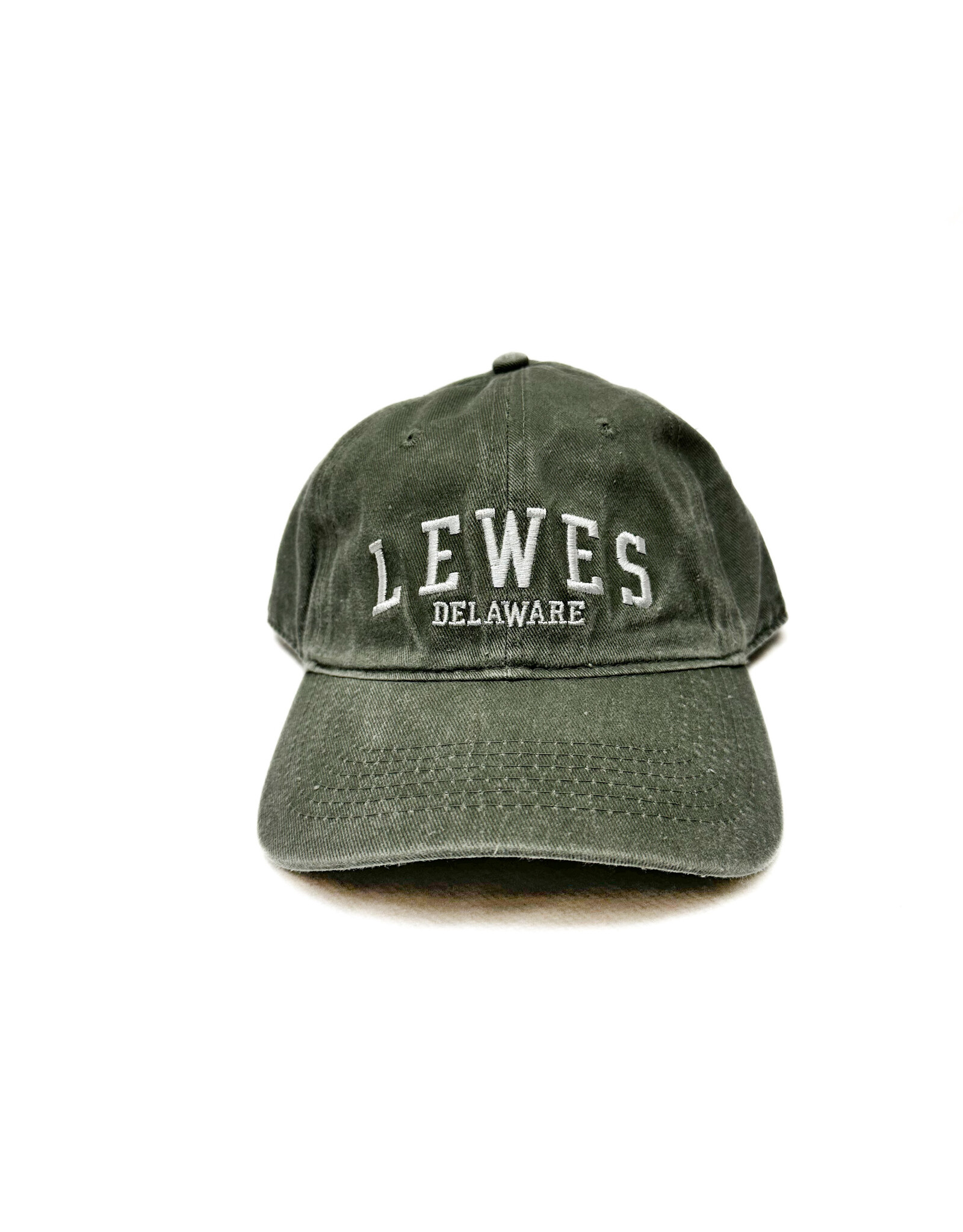 REHOBOTH LIFESTYLE CLASSIC COTTON BEACH HAT ADJUSTABLE OS MOSS LEWES