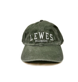 REHOBOTH LIFESTYLE CLASSIC COTTON BEACH HAT ADJUSTABLE OS MOSS LEWES