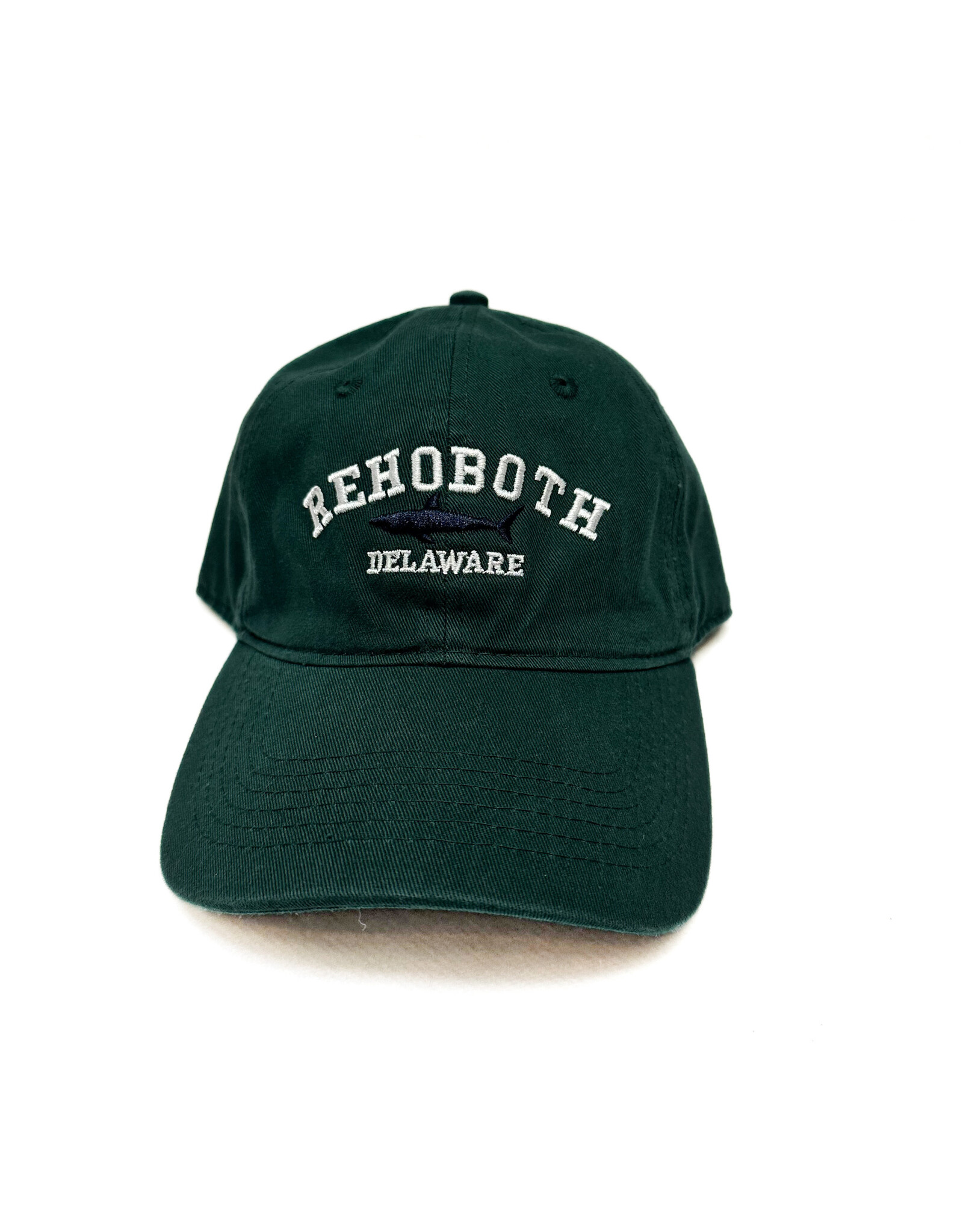 REHOBOTH LIFESTYLE CLASSIC COTTON BEACH HAT OS BLUE SPRUCE SHARK