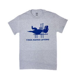 REHOBOTH LIFESTYLE CLASSIC ATTITUDE TREX HATES LIFTING SS TEE