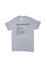 REHOBOTH LIFESTYLE CLASSIC ATTITUDE OLD FARTS AGENDA SS TEE