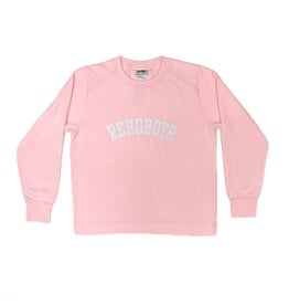 WILD PALMS WOMENS APPLIQUE CREWNECK SWEATSHIRT