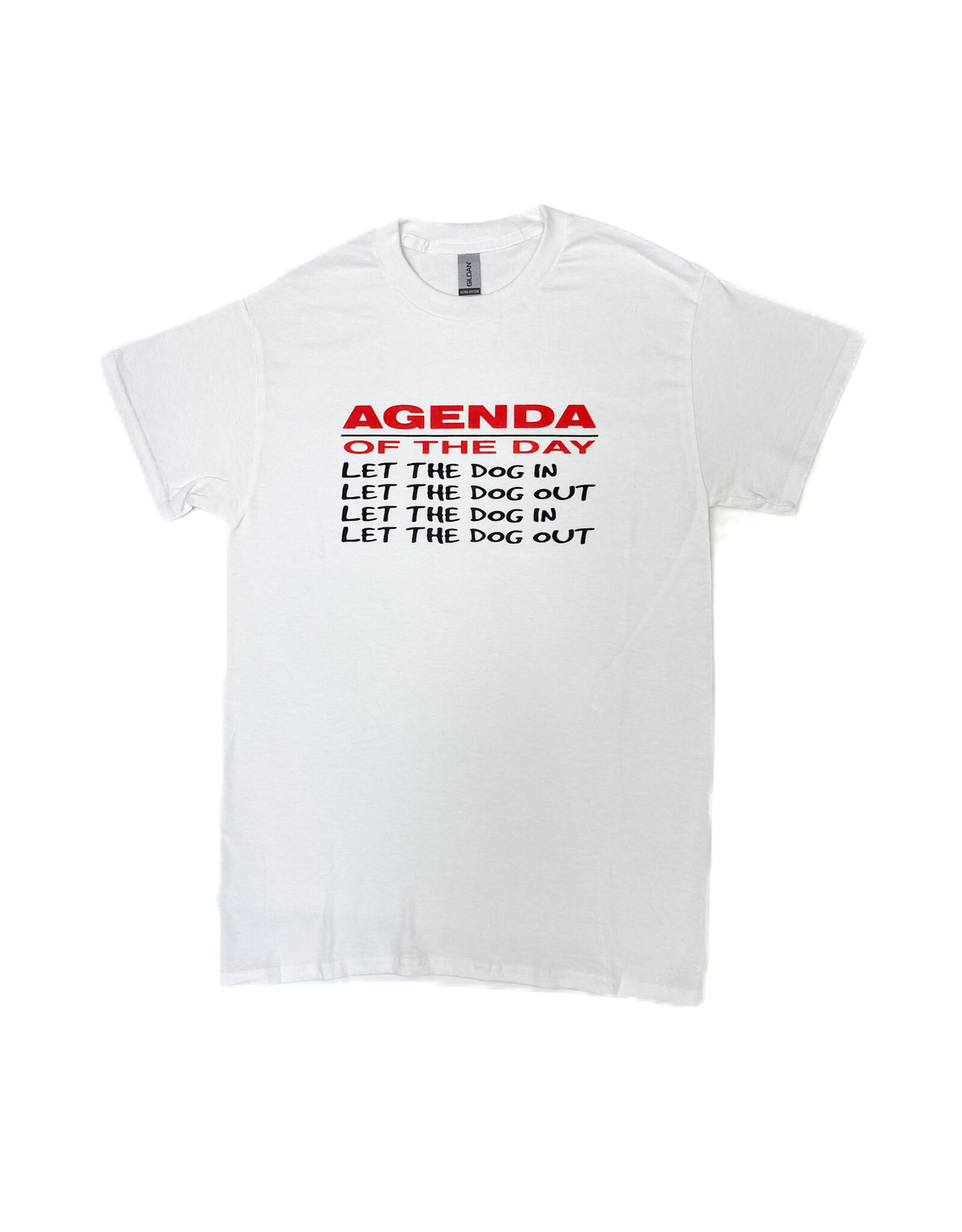 REHOBOTH LIFESTYLE CLASSIC PET LOVER AGENDA OF THE DAY SS TEE