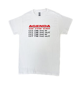 REHOBOTH LIFESTYLE CLASSIC PET LOVER AGENDA OF THE DAY SS TEE