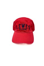 REHOBOTH LIFESTYLE CLASSIC COTTON YOUTH BEACH HAT ONE SIZE CRIMSON LEWES