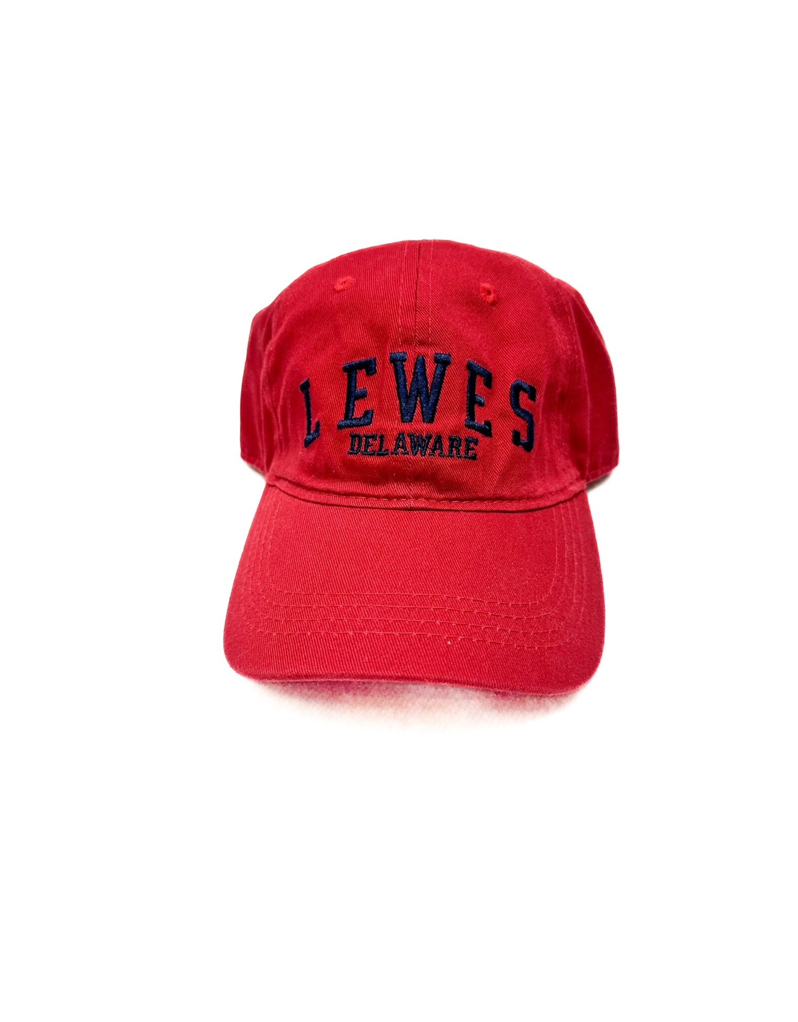 REHOBOTH LIFESTYLE CLASSIC COTTON YOUTH BEACH HAT ONE SIZE CRIMSON LEWES