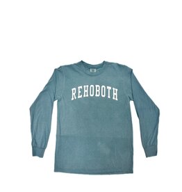 REHOBOTH LIFESTYLE CLASSIC ICE BLUE ARCH LS TEE