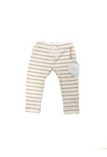 EARTH NYMPH NEUTRAL STRIPED LEGGINGS