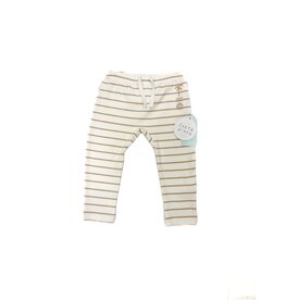 EARTH NYMPH NEUTRAL STRIPED LEGGINGS