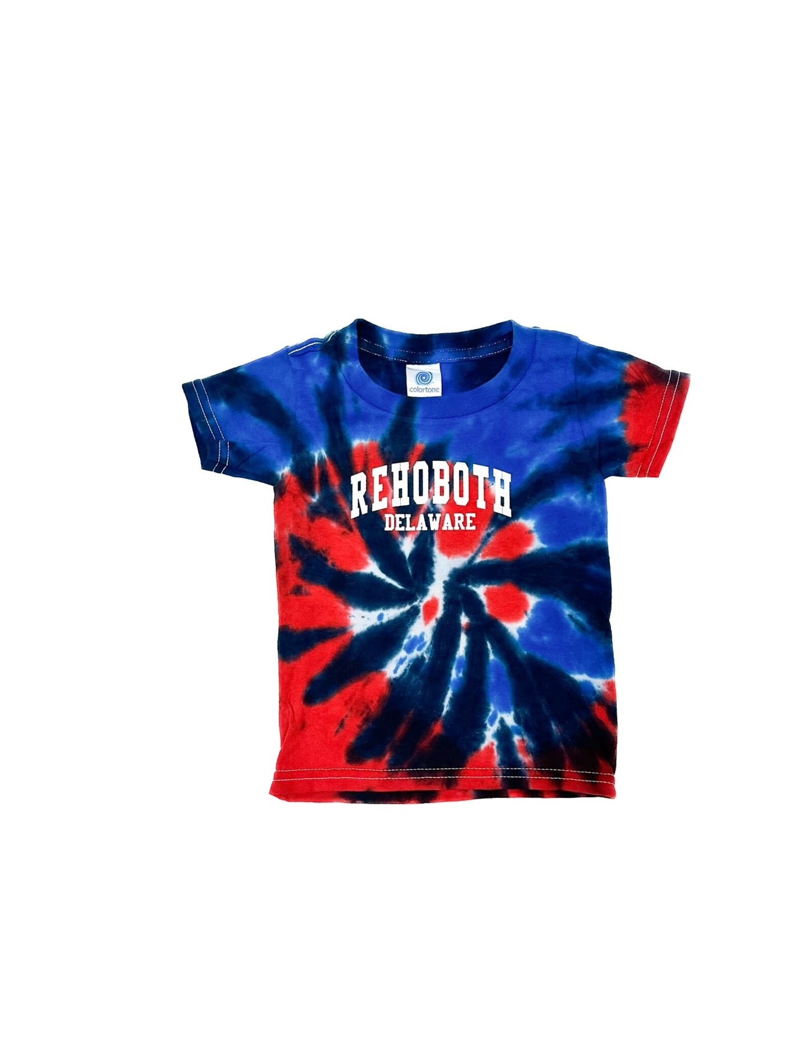 REHOBOTH LIFESTYLE TODDLER CLASSIC TIEDYE SWIRL SS TEE