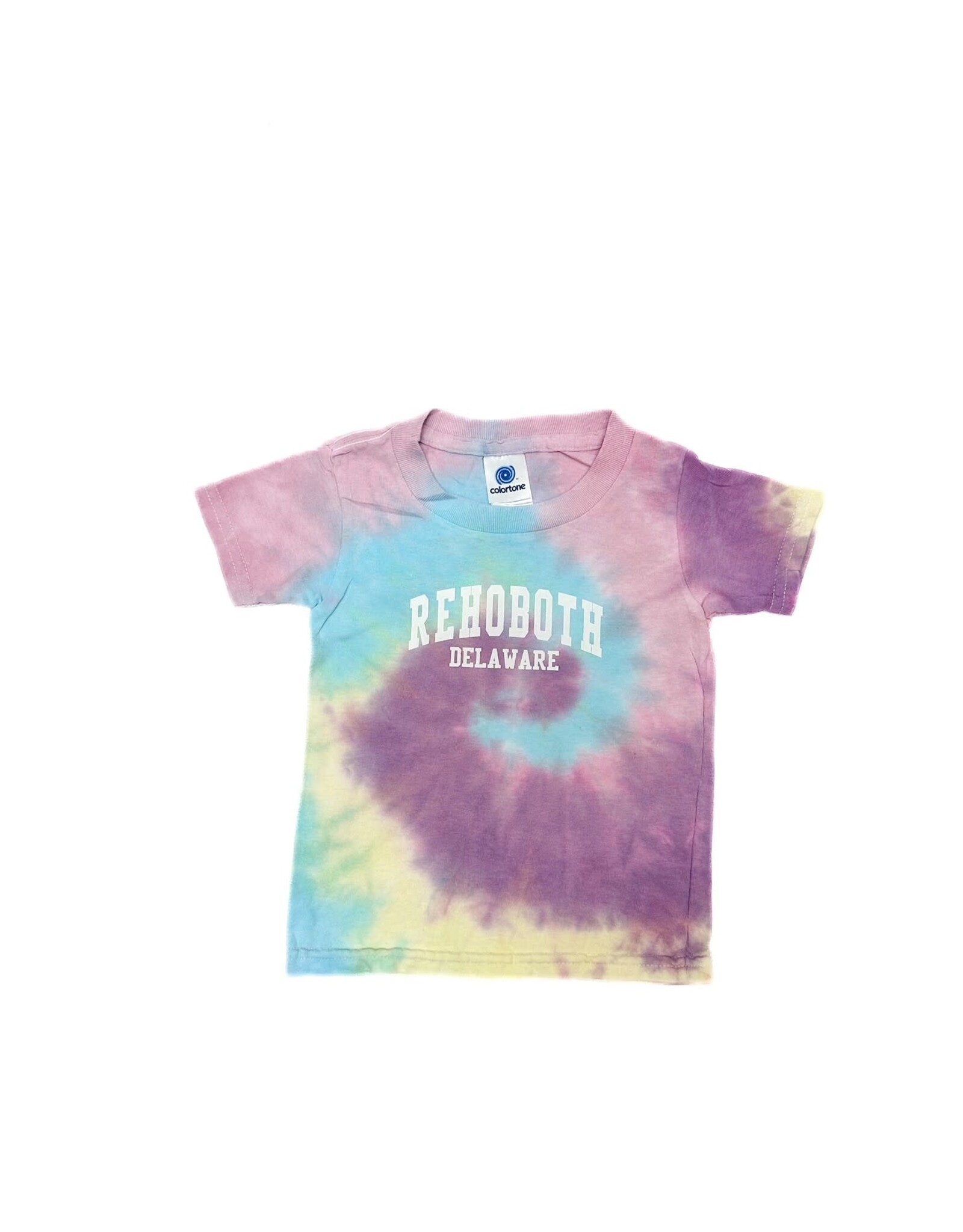 REHOBOTH LIFESTYLE TODDLER CLASSIC TIEDYE SWIRL SS TEE