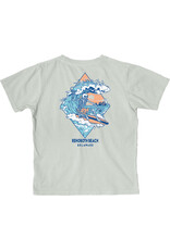 BLUE 84 YOUTH SURFING SKELETON SS TEE