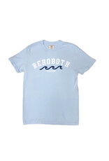 REHOBOTH LIFESTYLE MENS CLASSIC CHAMBRAY WAVE SS TEE