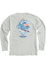 BLUE 84 SURFING SKELETON LS TEE