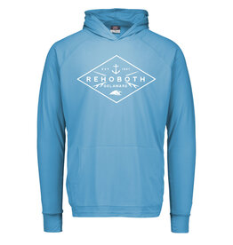 MV SPORT YOUTH SPF50 SUNPROOF SWIM HOODED LS TEE