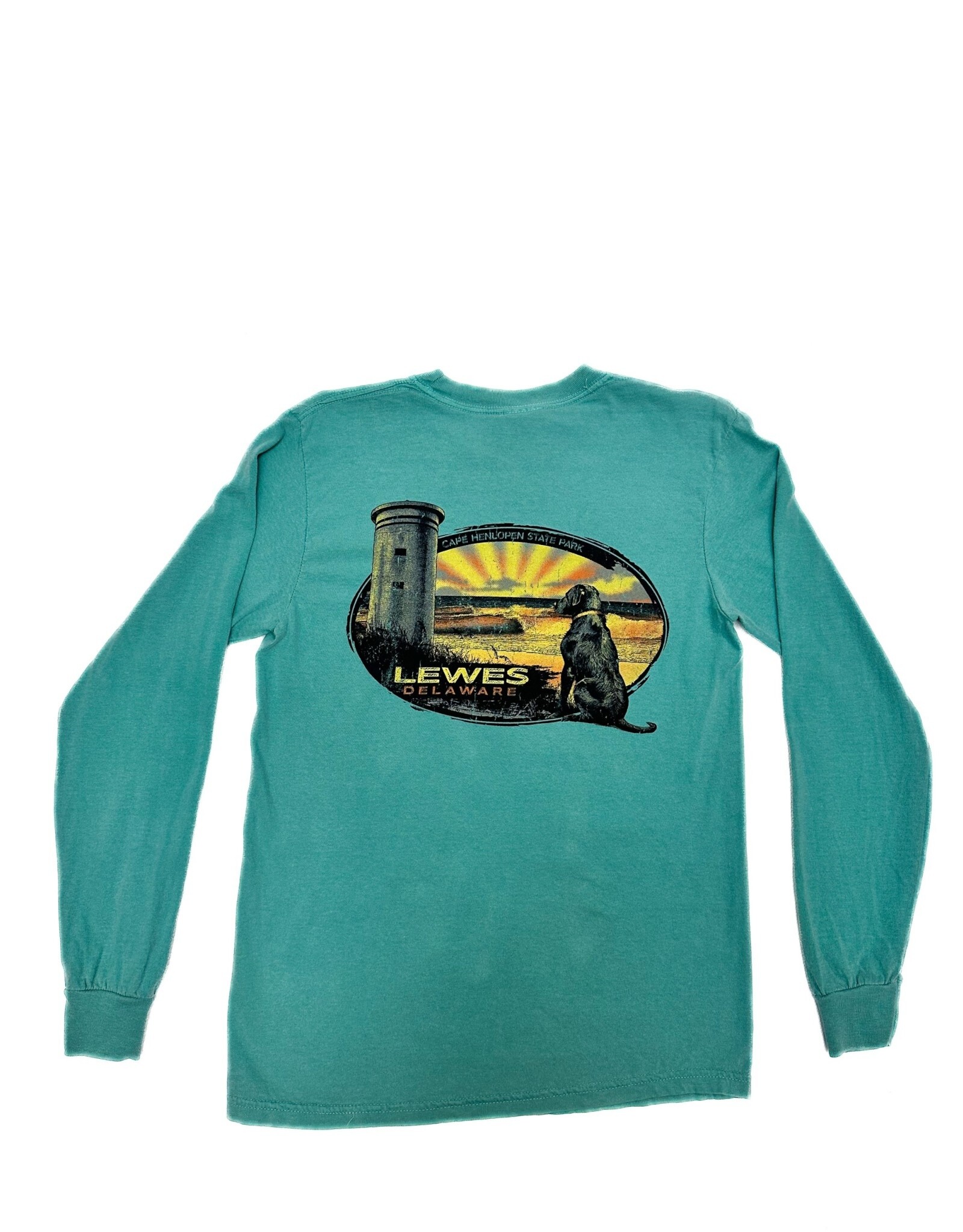HIGH RANGE DESIGNS LEWES WATCHDOG TOWER LS TEE
