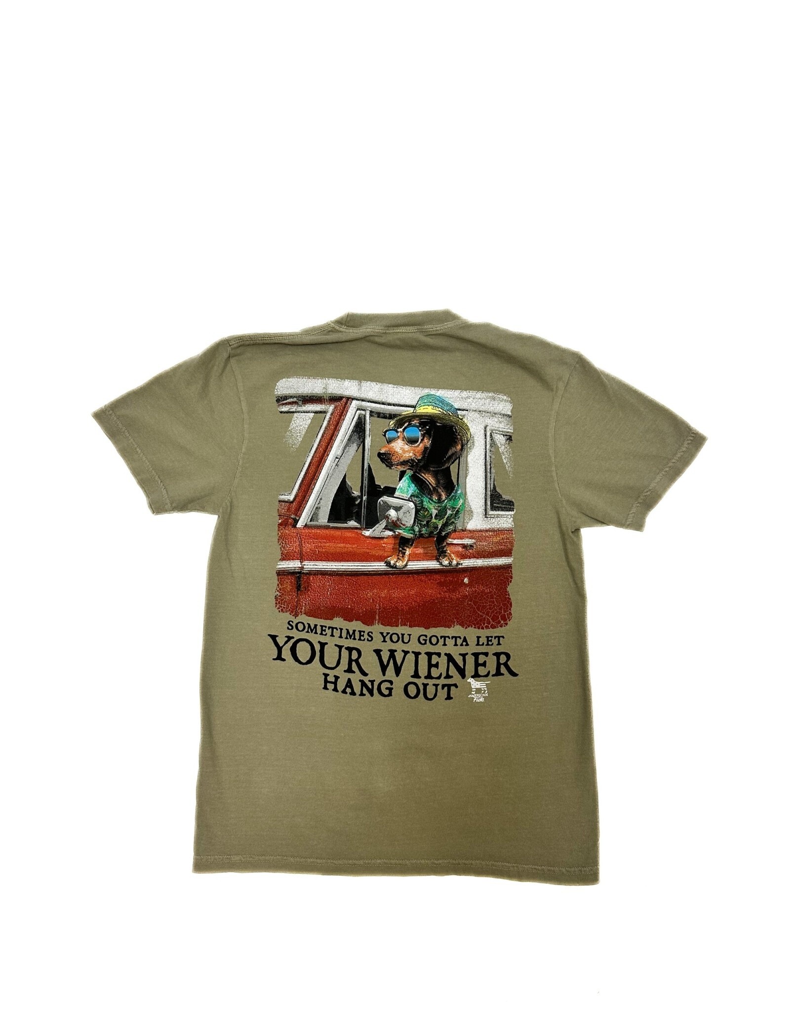 AMERICAN FIDO WIENER HANG OUT SS TEE