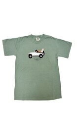 THE GOOD LIFE BETHANY LAB IN JEEP SS TEE